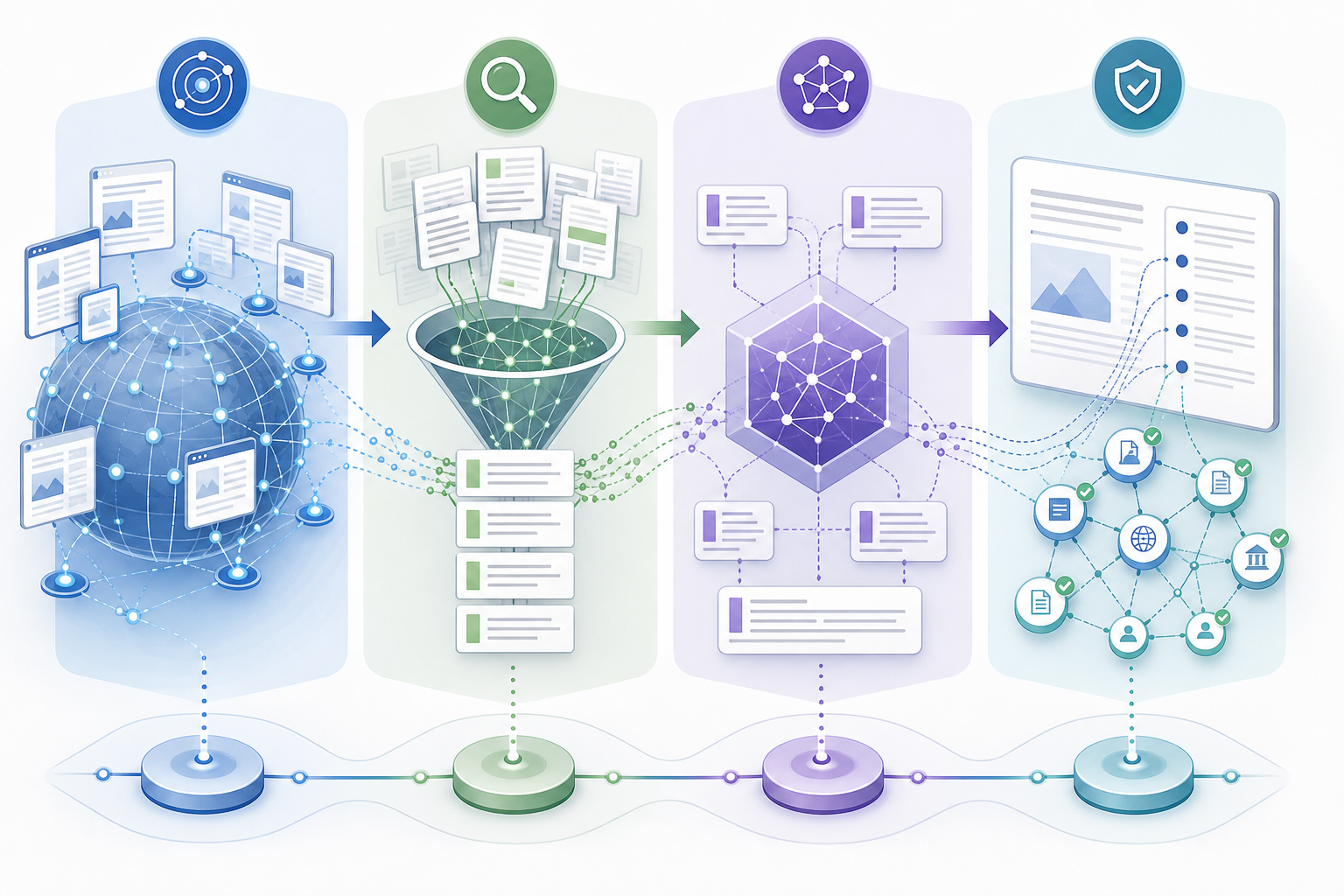 How do AI search engines choose sources to cite?