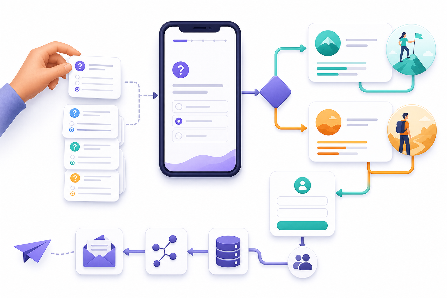How do you build a high-converting quiz funnel?