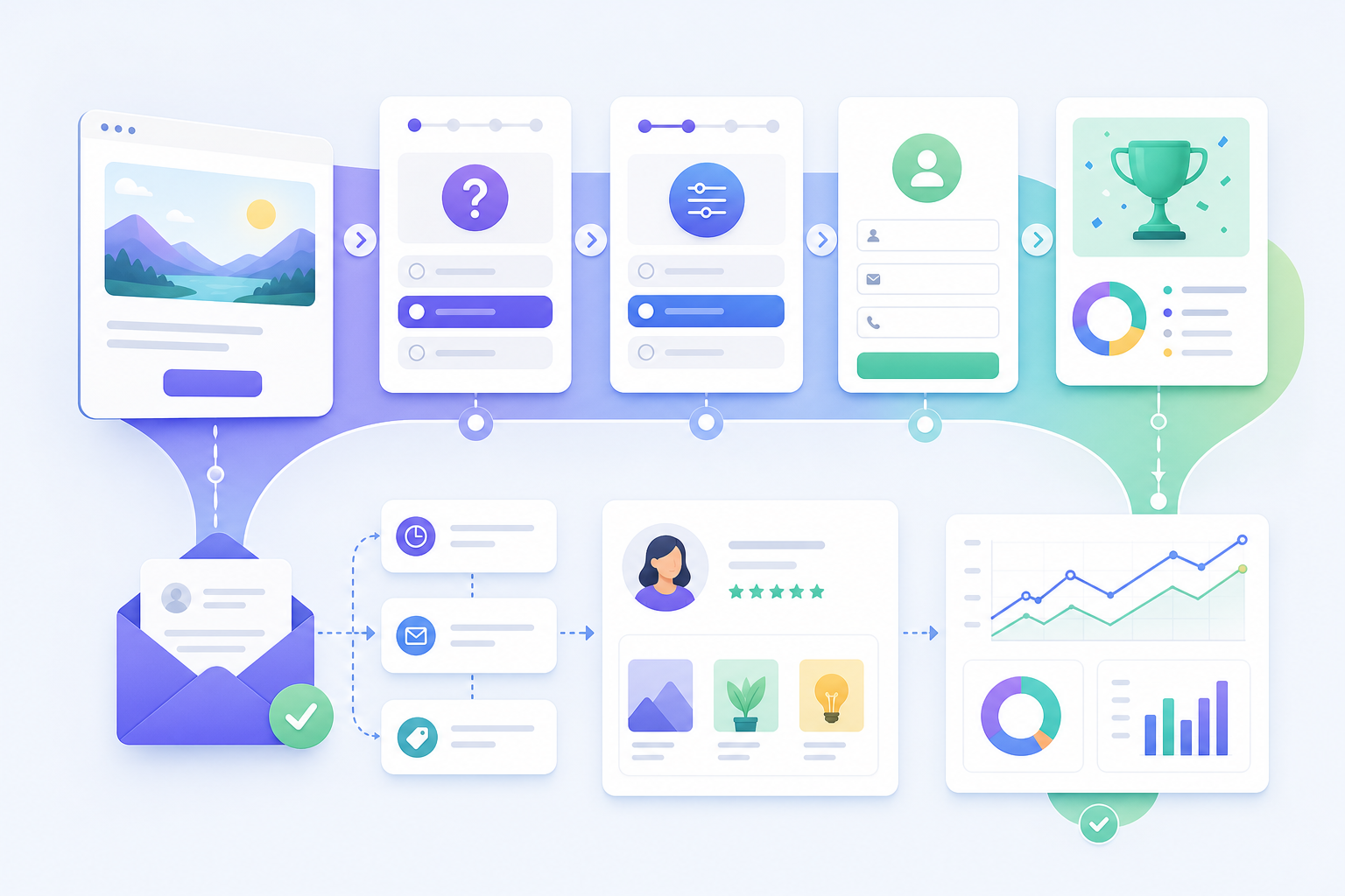 What is the complete quiz funnel template?